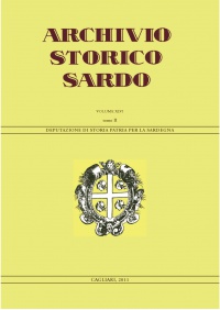 Archivio Storico Sardo - Volume n. XLVI-t.II - Deputazione di Storia Patria per la Sardegna 